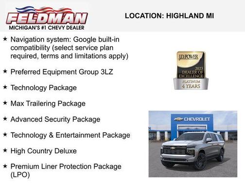 2026 Chevrolet Suburban High Country