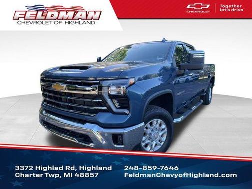 Lakeshore Blue Metallic 2025 Chevrolet Silverado 2500 LTZ
