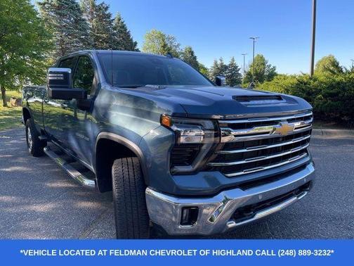 Lakeshore Blue Metallic 2025 Chevrolet Silverado 2500 LTZ