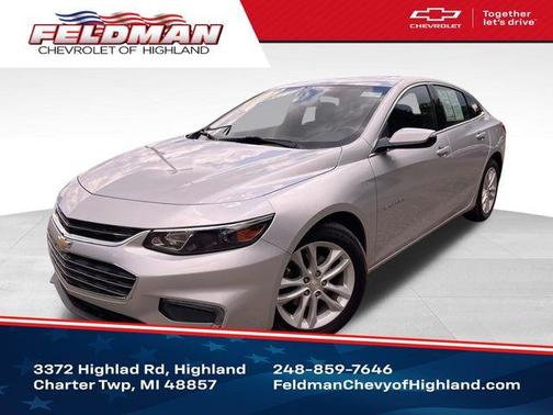 Silver Ice Metallic 2018 Chevrolet Malibu LT
