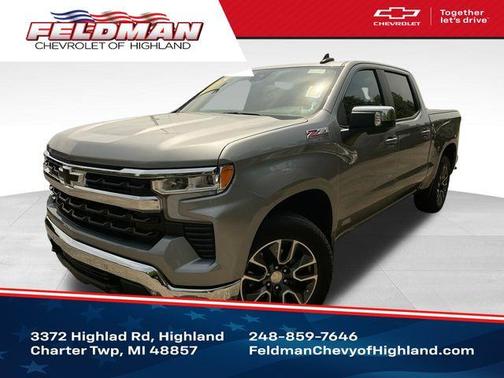Sterling Gray Metallic 2024 Chevrolet Silverado 1500 LT
