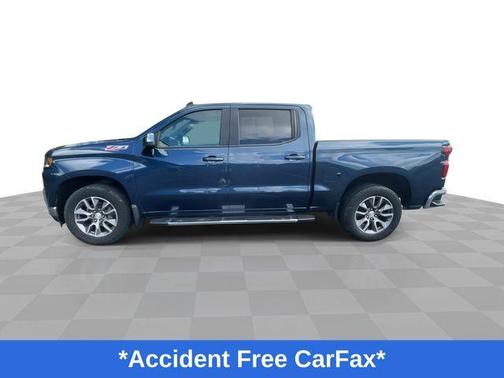 Northsky Blue Metallic 2021 Chevrolet Silverado 1500 LT
