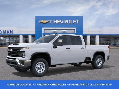 Summit White 2026 Chevrolet Silverado 2500 WT