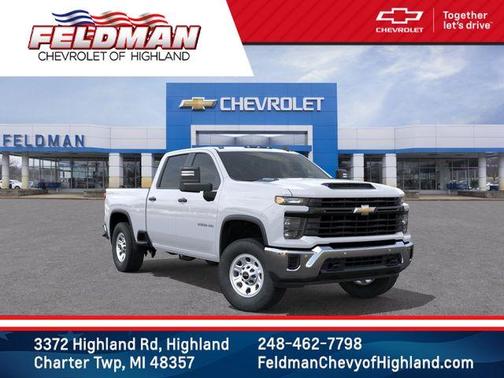 Summit White 2026 Chevrolet Silverado 2500 WT