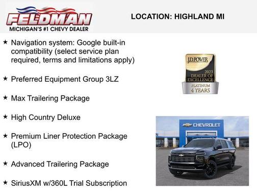 2025 Chevrolet Suburban High Country