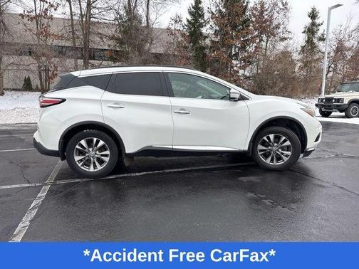 Pearl White 2018 Nissan Murano SV