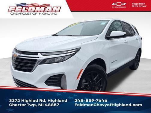 Summit White 2023 Chevrolet Equinox 1LT