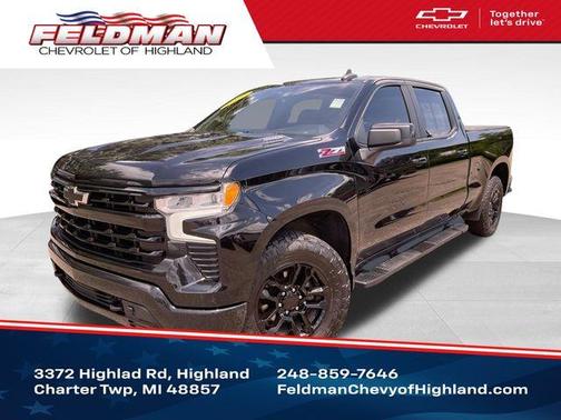 Black 2022 Chevrolet Silverado 1500 RST