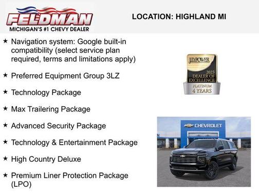 2026 Chevrolet Suburban High Country