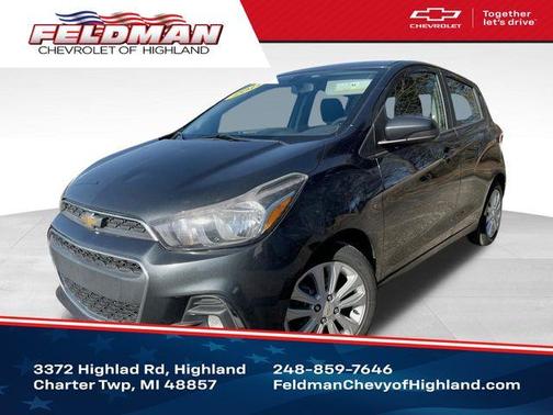 Nightfall Gray Metallic 2017 Chevrolet Spark 1LT
