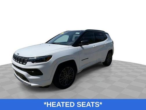 Bright White Clearcoat 2022 Jeep Compass Altitude