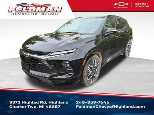 Black 2023 Chevrolet Blazer RS