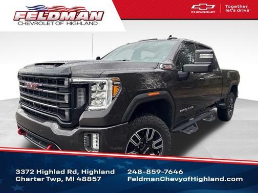 Brownstone Metallic 2021 GMC Sierra 2500 AT4