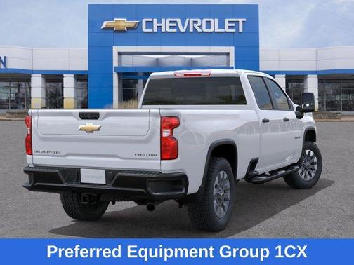 Summit White 2026 Chevrolet Silverado 2500 Custom