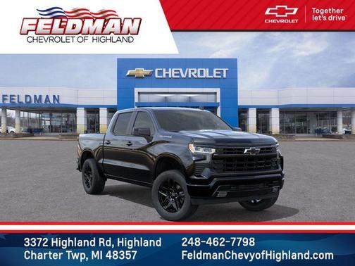 Black 2026 Chevrolet Silverado 1500 RST