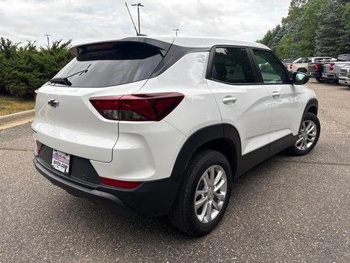 Summit White 2025 Chevrolet Trailblazer LS