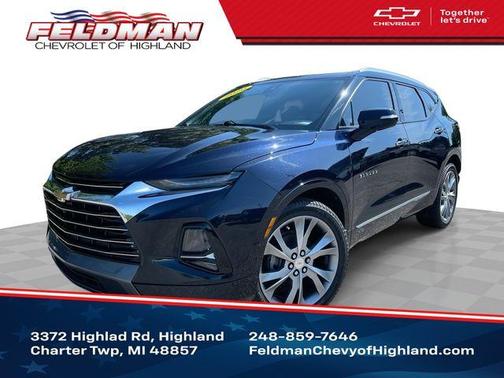 Midnight Blue Metallic 2020 Chevrolet Blazer Premier
