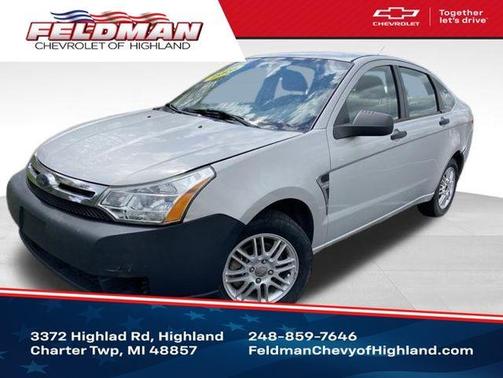 Silver Frost Clearcoat Metallic 2008 Ford Focus SE