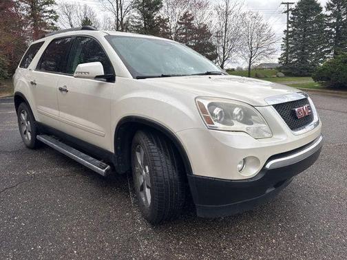 White Diamond Clearcoat 2012 GMC Acadia SLT-1