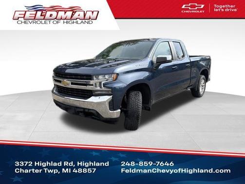 Northsky Blue Metallic 2021 Chevrolet Silverado 1500 LT