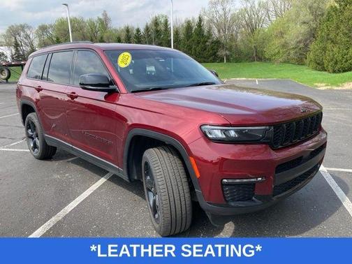 Velvet Red Pearlcoat 2025 Jeep Grand Cherokee L Limited
