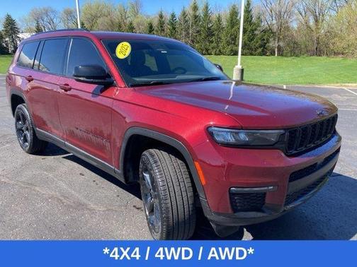 Velvet Red Pearlcoat 2025 Jeep Grand Cherokee L Limited