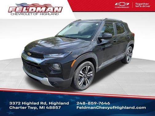 Mosaic Black Metallic 2023 Chevrolet Trailblazer LT