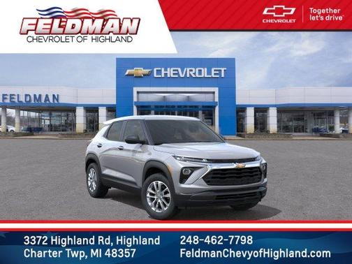 Sterling Gray Metallic 2026 Chevrolet Trailblazer LS