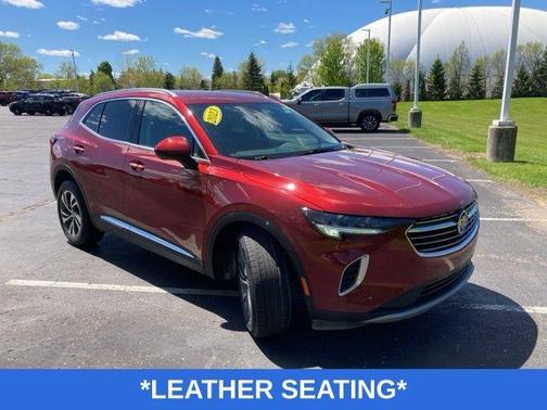 Cinnabar Metallic 2023 Buick Envision Essence