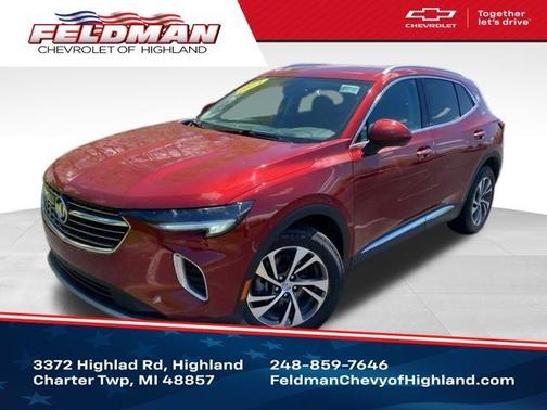 Cinnabar Metallic 2023 Buick Envision Essence