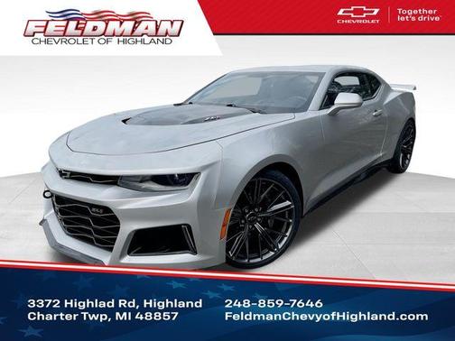 Silver Ice Metallic 2018 Chevrolet Camaro ZL1