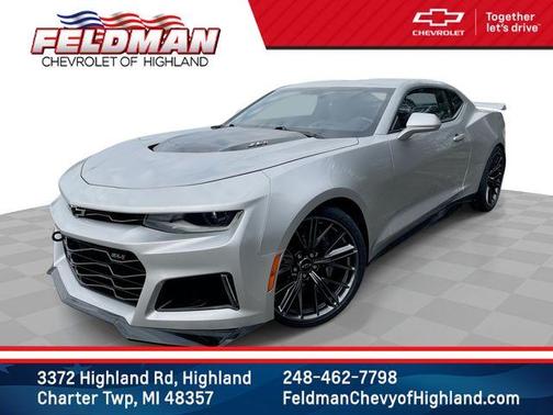 Silver Ice Metallic 2018 Chevrolet Camaro ZL1