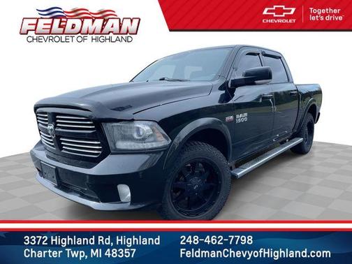 Black Clearcoat 2014 RAM 1500 Sport