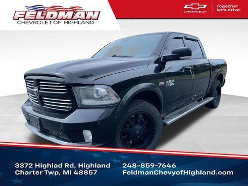 Black Clearcoat 2014 RAM 1500 Sport