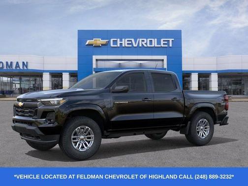 Black 2026 Chevrolet Colorado LT