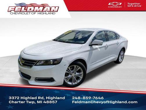 Summit White 2014 Chevrolet Impala 1LT