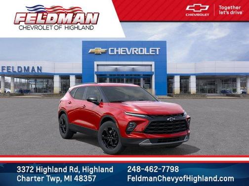 Radiant Red 2026 Chevrolet Blazer LT