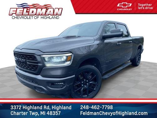 Gray 2022 RAM 1500 Sport