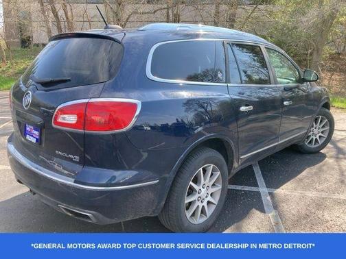 Dark Sapphire Blue Metallic 2017 Buick Enclave Leather