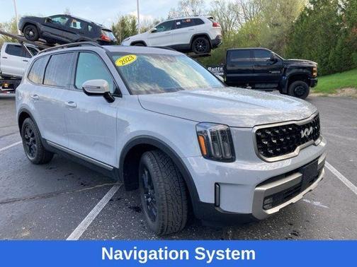 Gray 2023 Kia Telluride SX X-Pro