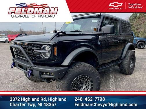 Shadow Black 2021 Ford Bronco Black Diamond