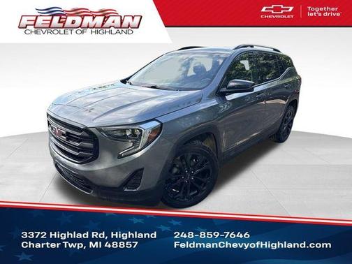 Satin Steel Metallic 2020 GMC Terrain SLE