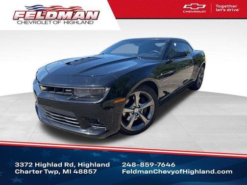 Black 2014 Chevrolet Camaro 1SS