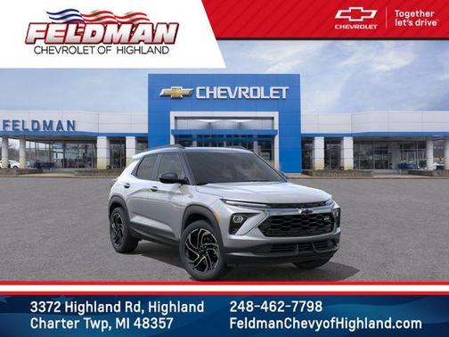 Sterling Gray Metallic 2026 Chevrolet Trailblazer RS