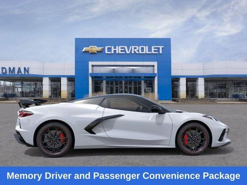 Arctic White 2026 Chevrolet Corvette Stingray w/2LT