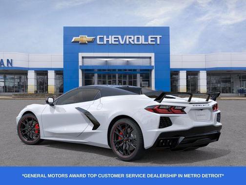 Arctic White 2026 Chevrolet Corvette Stingray w/2LT
