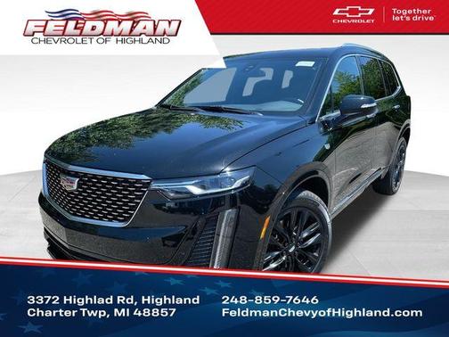 Stellar Black Metallic 2025 Cadillac XT6 Luxury AWD