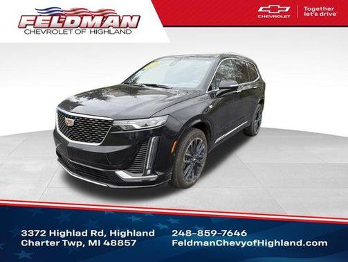 Stellar Black Metallic 2025 Cadillac XT6 Luxury AWD