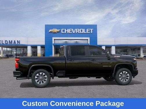 Black 2026 Chevrolet Silverado 2500 Custom