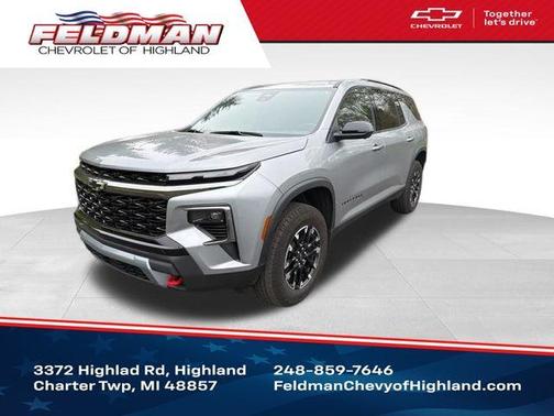 Sterling Gray Metallic 2024 Chevrolet Traverse Z71